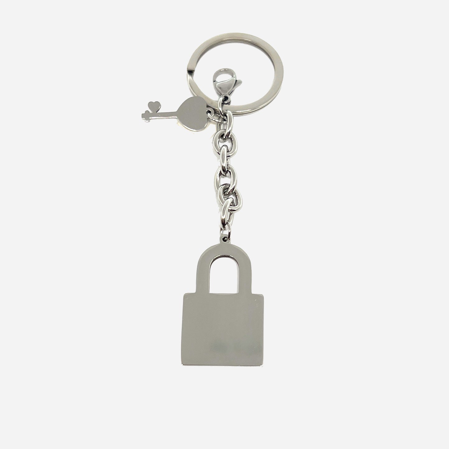 Portachiavi Lucchetto Heart – Eleganza e Simbolo di Legame