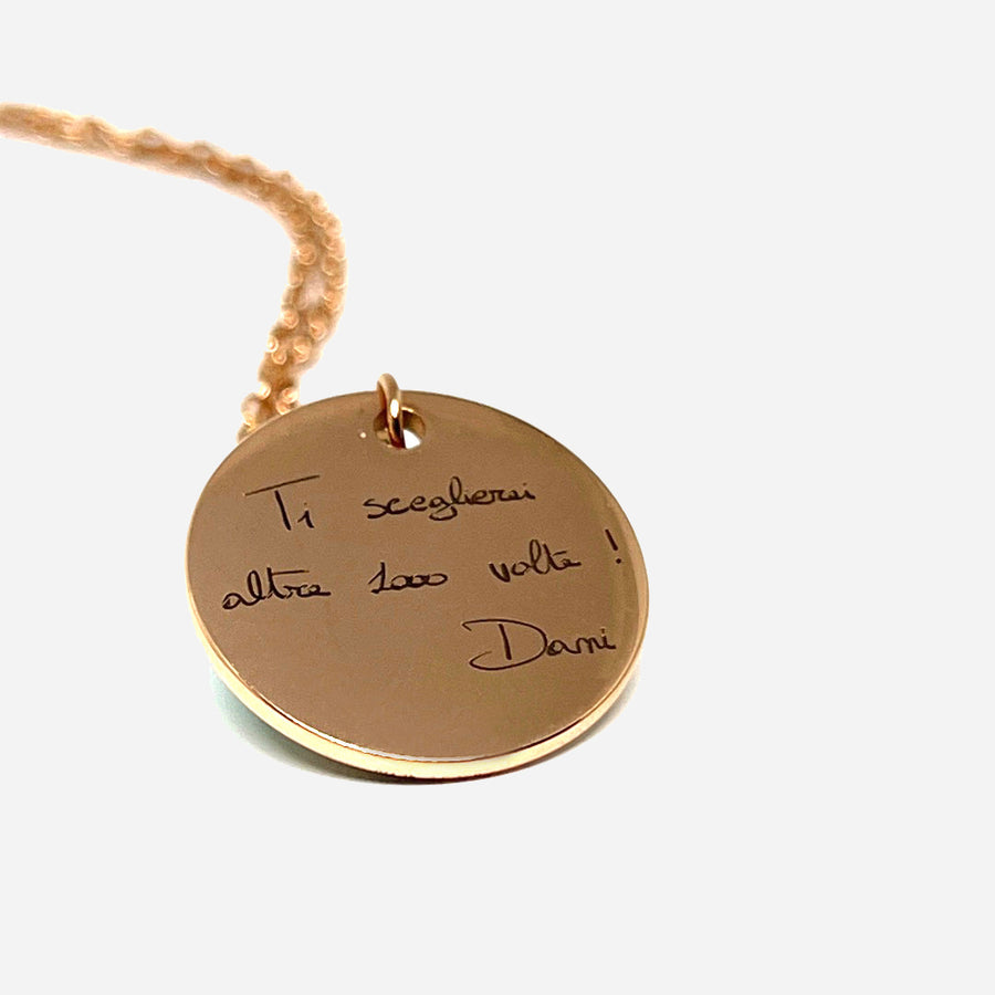 Collana Rose Gold Circle