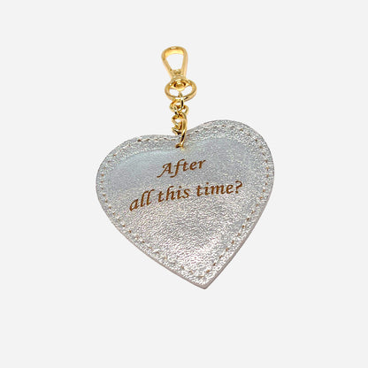 Portachiavi Heart – Argento & Dettaglio Dorato